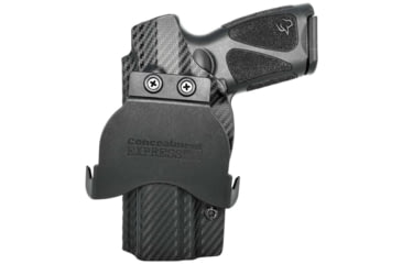 Image of Rounded Taurus Ts9 Paddle Holster, TRS-TS9-CF-RH-OWBPDL