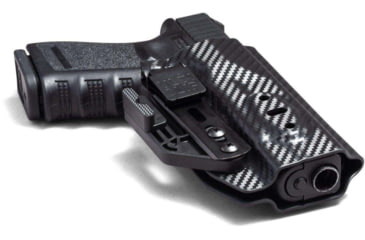 Image of Rounded ULTICLIP3+ Tuckable Holster Clip, Black, CE-ULTICLIP3