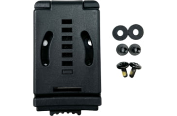 Image of Rounded X-Lock Belt Clip Kit, Black, CEX-X-LOCK-KIT