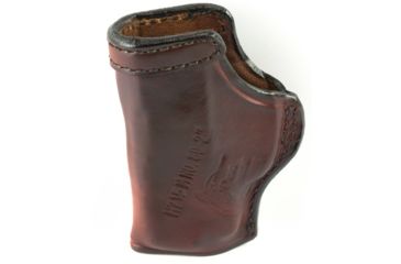 Image of Don Hume KelTec P3AT Right Hand Inside the Pant Leather Clip-On Holster, Brown, DHJ168296R