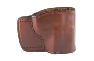 Image of Don Hume Sigma 9/40 Right Hand Leather Slide Holster, Brown, DHJ980250R