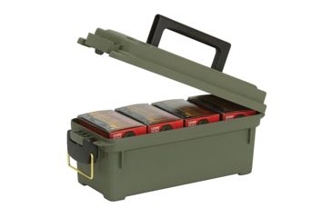 Image of Plano 13.6 Inch X 5.6 Inch X 5.6 Inch Field Box Shot Shell Box, OD Green, 13.6X5.6X5.6, GG121202