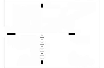 Image of Rudolph Optics Varmint V1 Rifle Scope, 5-25x50mm, 30mm Tube, Illuminated T3 Reticle, Black, V1-052550-T3
