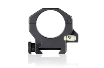 Image of Ruff's Precision Manufacturing 30mm Riflescope Rings w/Co-Linear Bubble Level, High - 1.25in, Set of 2, Black, CLR-30125