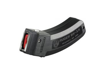 Image of Ruger BX-15 Rifle Magazine, .22 LR, 15 Round, Black, 1 Pack, Polymer, 90463-15RD