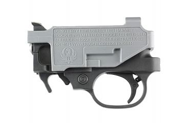 Image of Ruger BX Drop-In Replacement Trigger For 10/22 Rifles / 22 Charger Pistols, 2.5-3 lb Pull Weight, Gray/Black