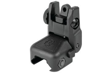Image of Ruger Top Mounted Deployable Rear Sight, Black, 90415