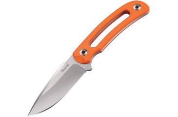 Image of RUIKE Hornet F815 Fixed Blade Orange Fixed Blade Knife, 3.25in, Standard Edge, Stonewash, Orange, G10 Handle, F815-J