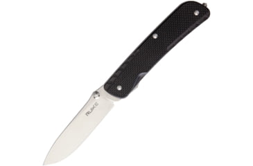 Image of RUIKE LD11 Multifunctional Knife Multi-Tools, Folding Knife, 4.5in Closed, 3.5in Mirror 12C27 Sandvik SS Blade, Black Textured G10 Handle, Thumb Stud, Black, RKELD11B
