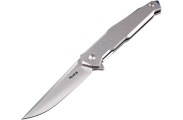 Image of RUIKE P108 Framelock &amp; BetaPlus Lock Folding Knife,3.5in,Standard Edge,Satin, P108-SF