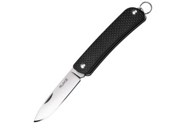 Image of RUIKE S11 Compact Folder Black Folding Knife,2in,Standard Edge,Satin, Black, G10 Handle, S11-B