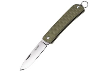 Image of RUIKE S11 Compact Folder Green Folding Knife,2in,Standard Edge,Satin,Green,G10 Handle, S11-G