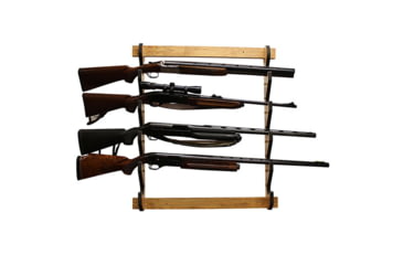 Image of Rush Creek Creations 5 Gun Wall Rack, American Cherry, 38-4044