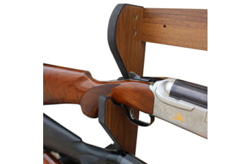 Image of Rush Creek Creations 5 Gun Wall Rack, Dark Walnut, 38-4045