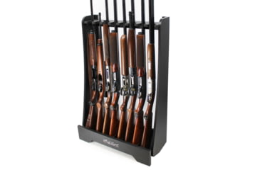 Image of Rush Creek Creations 8 Gun Floor Rack, Black, 38-3059