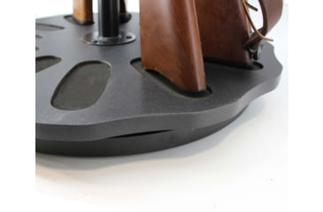 Image of Rush Creek Creations Creations Spinning Indoor Gun Rack for Rifles/Shotguns, Black, Medium, 38-8020