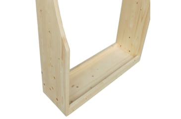 Image of Rush Creek Creations Free Standing Wood 7-Gun Storage Rack, Natural Pine Light, 39-4001