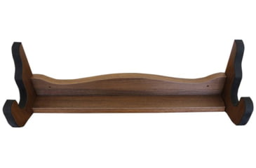 Image of Rush Creek Creations Single Gun Wall Rack, Dark Walnut, 21 x 5 x 7, 38-4068