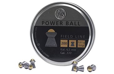 Image of RWS 2317414 Power Ball Pellets .177 Pellet Steel/Lead 200