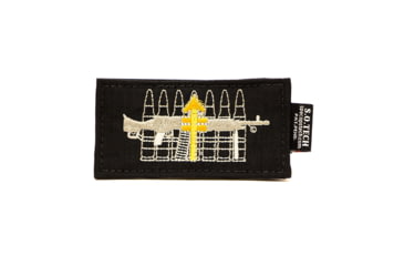 Image of S.O.Tech Black Symbology Patch, Heavy Machine Gunner SYPCH-HMG-BLK