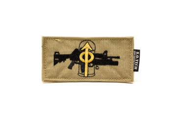Image of S.O.Tech Coyote Brown Symbology Patch, Grenadier SYPCH-GREN-CB