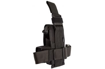 Image of S.O.Tech Speed Clip Taser Holster, Taser X2, Black TH-X2-TBVS-BLK