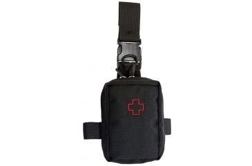 Image of S.O.Tech Speed Clip LASD IFAK Pouch, Black PIFAK-TBVS-BLK