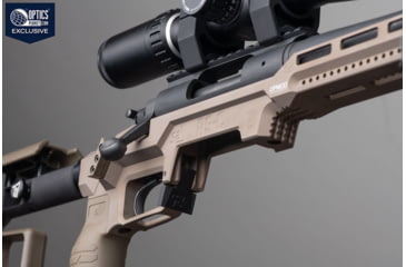 Image of S2Delta OPMOD RS-C Remington 700 Short Action Complete Chassis System, FDE, RSC-SA700-COMPLETE-OPMOD-FDE