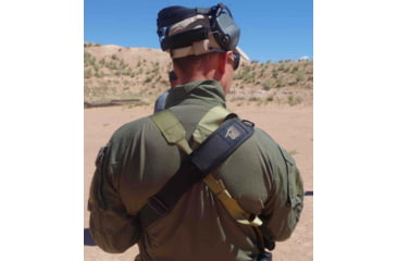 Image of S2Delta Padded Pig Tail Rifle Sling, Black, MRS2P-USA-BLK-PT-P