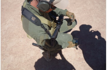 Image of S2Delta Padded Pig Tail Rifle Sling, Black, MRS2P-USA-BLK-PT-P