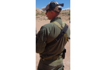 Image of S2Delta Padded Pig Tail Rifle Sling, Black, MRS2P-USA-BLK-PT-P