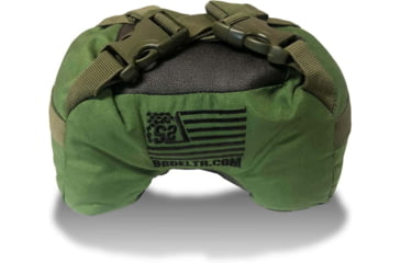 Image of S2Delta Shooting Rest Bag, Large, Green, C-BAG-GRN