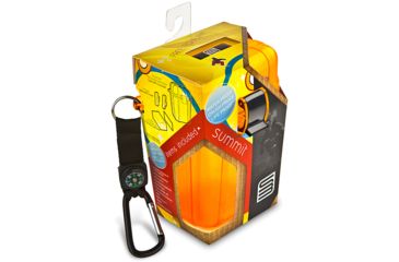 Image of S3 T4000 Waterproof Dry Protective Gun Case, Translucent Orange, T4000-11