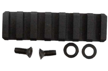 Image of SADLAK Aluminum Low Profile Front Rail, Black, Small, 1400660