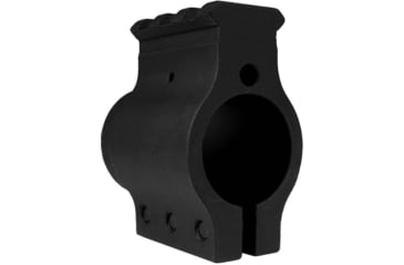 Image of SADLAK Picatinny Rail Gas Block, High Profile, .936 Bore Diameter, Black Hardcoat, GB220H