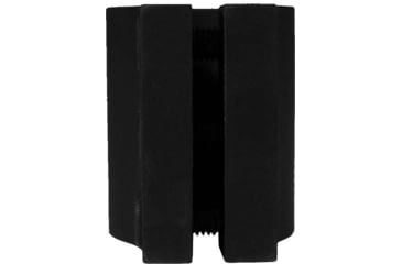Image of SADLAK Picatinny Rail Gas Block, Low Profile, .936 Bore Diameter, Aircraft Clamp Type, Black Hardcoat, GB210