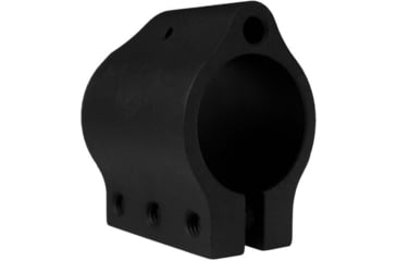 Image of SADLAK Picatinny Rail Gas Block, Low Profile, .936 Bore Diameter, Aircraft Clamp Type, Black Hardcoat, GB210