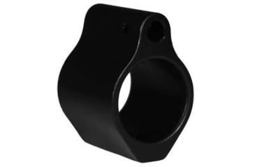 Image of SADLAK Steel Low Profile Gas Block, .750 Bore Diameter, Black Nitride, Medium, GB100BN