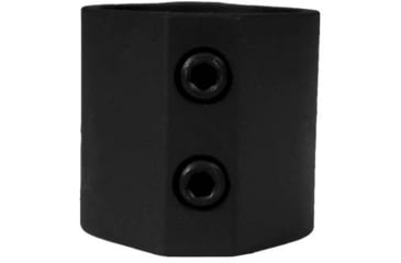 Image of SADLAK Steel Low Profile Gas Block, .875 Bore Diameter, Black Phosphate, Large, GB150