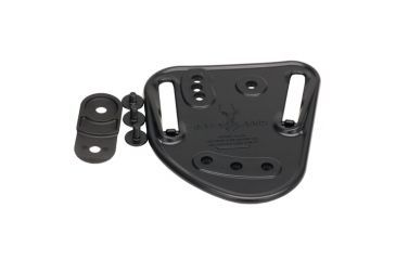 Image of Safariland 5198 Open Top Paddle &amp; Belt Slide Holster w/Detent, Colt Commander, STX Plain Black, Right Hand, 5198-51-411