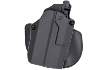 Image of Safariland SOLIS12835A0C3412 Solis ALS OWB Black Fits Glock 19 Left Hand