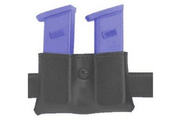 Image of Safariland 079 Concealment Magazine Holder, Snap-On, Double - Basket Black, Ambidextrous, 2in. Belt Loop Slot 079-89-8-2