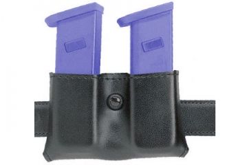 Image of Safariland 079 Concealment Magazine Holder, Snap-On, Double - STX Plain Black, Ambidextrous