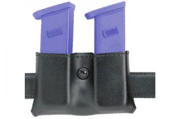 Image of Safariland 079 Concealment Magazine Holder, Snap-On, Double - Basket Black, Ambidextrous 079-18-8