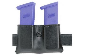 Image of Safariland 079 Concealment Magazine Holder, Snap-On, Double - STX TAC Black, Ambidextrous, 2in. Belt Loop Slot 079-383-13-2