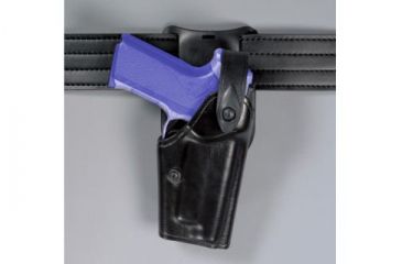 Image of Safariland 6285 SLS LVL II  Low-Ride Holster, SIG Sauer GSR/SIG Sauer 1911/SIG Sauer 1911R, Insight Technology M6, Left, Basketweave, Black, 6285-25621-82
