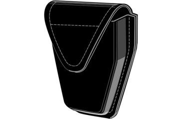 Image of Safariland 190H-HS Handcuff Pouch, Top Flap, Hidden Snap, for Hinged Cuffs 190H-4HS