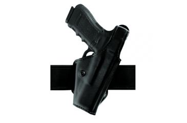 Image of Safariland 2 Hi-Ride, Level I Retention Holster - Basket Black, Right Hand 2-40-81-2R