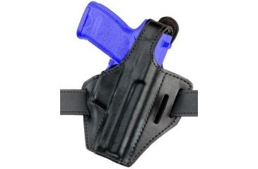 Image of Safariland 328 Belt Holster, Pancake Style - Plain Black, Right Hand 328-140-61