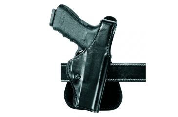 Image of Safariland 5188 Open Top Paddle &amp; Belt Slide , S&amp;W M&amp;P 9L 5in. w/o Thumb Safety, STX Black Basket Weave, Right Hand, 5188-819-481